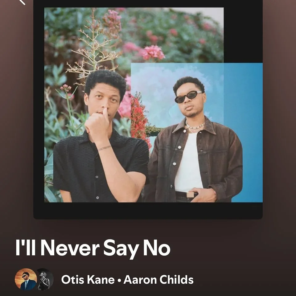 Happy belated release day to @otis.kane and @aaronchilds17 for their new single &ldquo;I&rsquo;ll Never Say No&rdquo; which I had the pleasure of mixing.