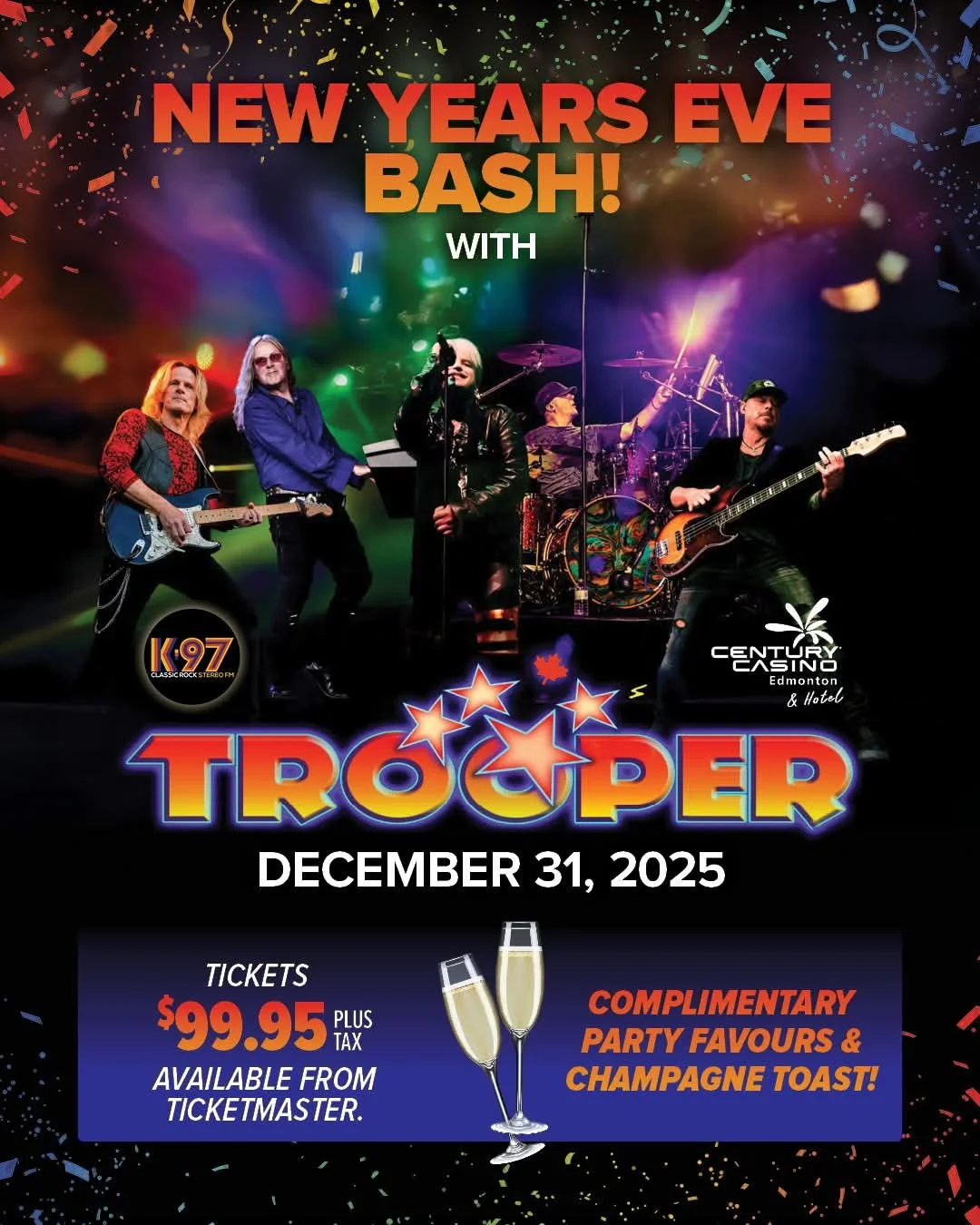 TROOPER NYE December 31st