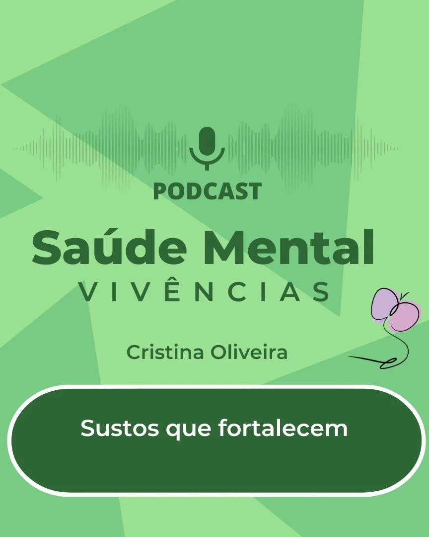 Neste epis&oacute;dio, reflito sobre os &ldquo;sustos&rdquo; que atravessam nossa vida &mdash; especialmente quando convivemos com um diagn&oacute;stico em sa&uacute;de mental e aprendemos a reconhecer sinais e poss&iacute;veis crises.

Compartilho u