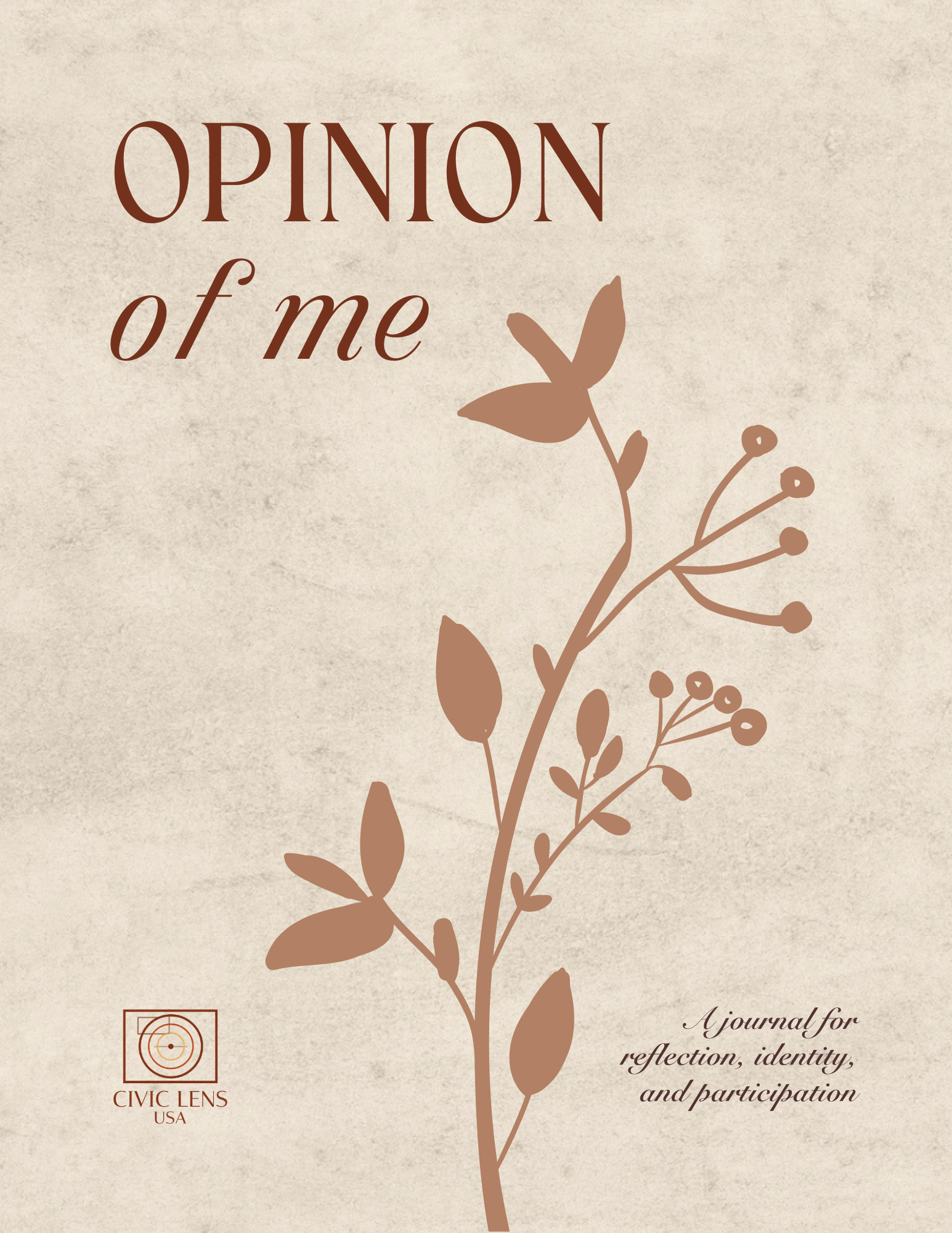 Opinion of me Journal