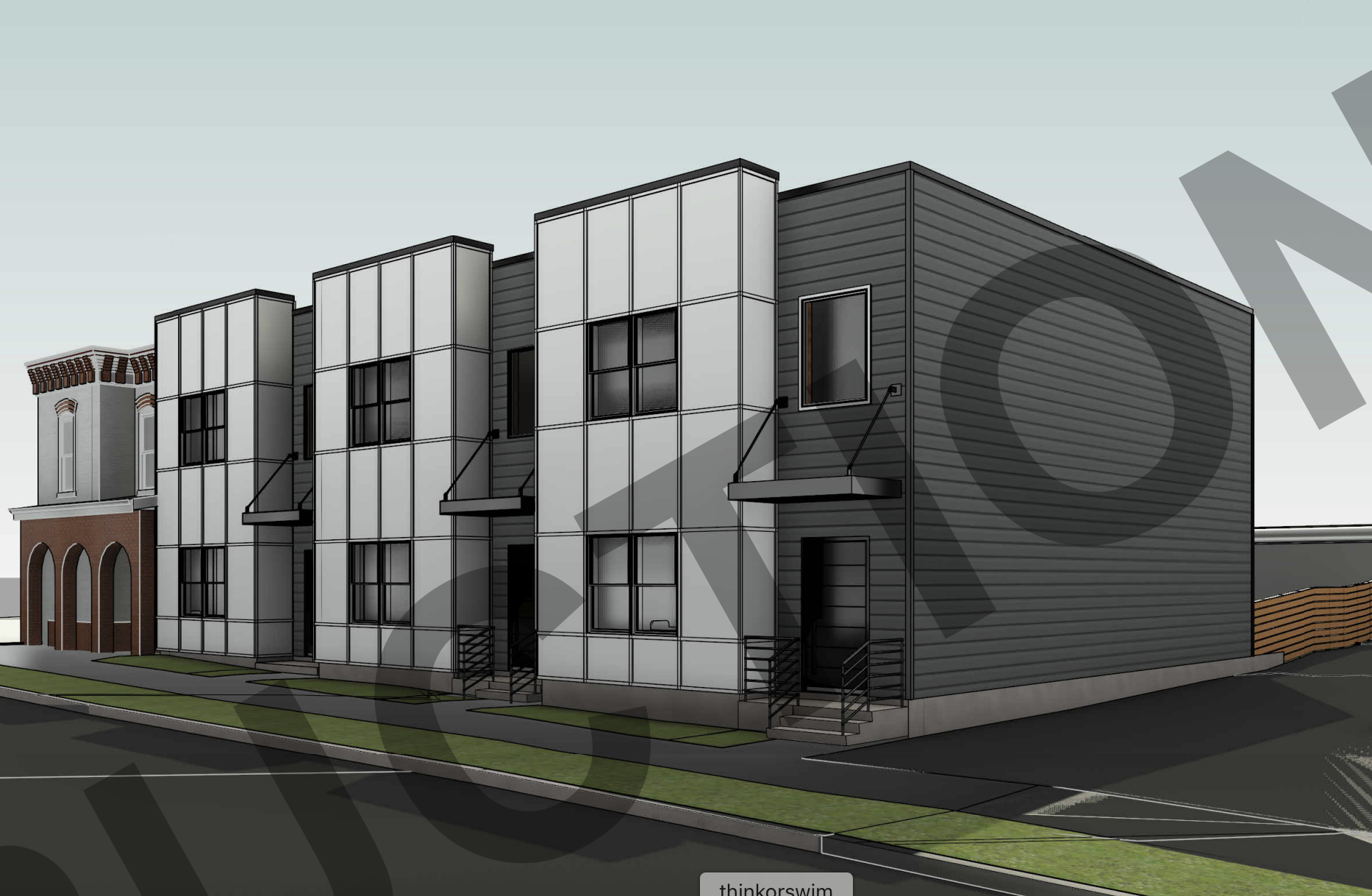 FORT DUPONT PARK:  THREE ROW HOMES