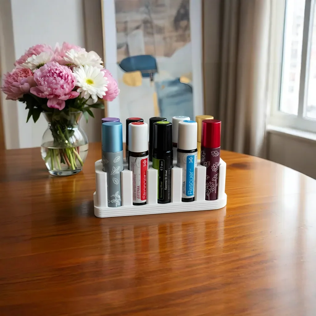 BloomGuard – doTERRA Aufbewahrung für 10 x 10ml Roller | Mit Deckel