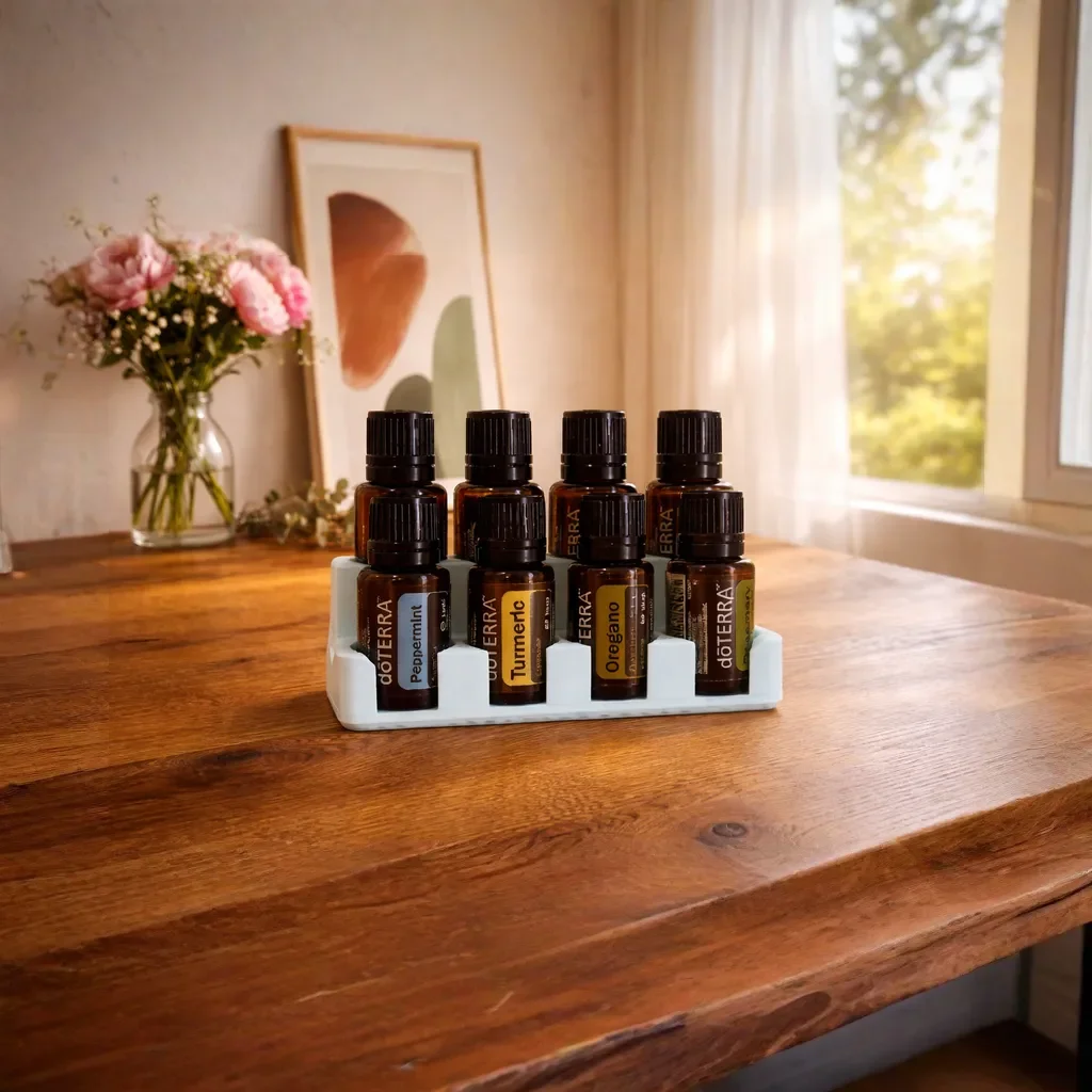 TranquilNest doTERRA Ölhalter für AromaTouch Kit – 3D-gedruckt in Bayern aus nachhaltigem PLA