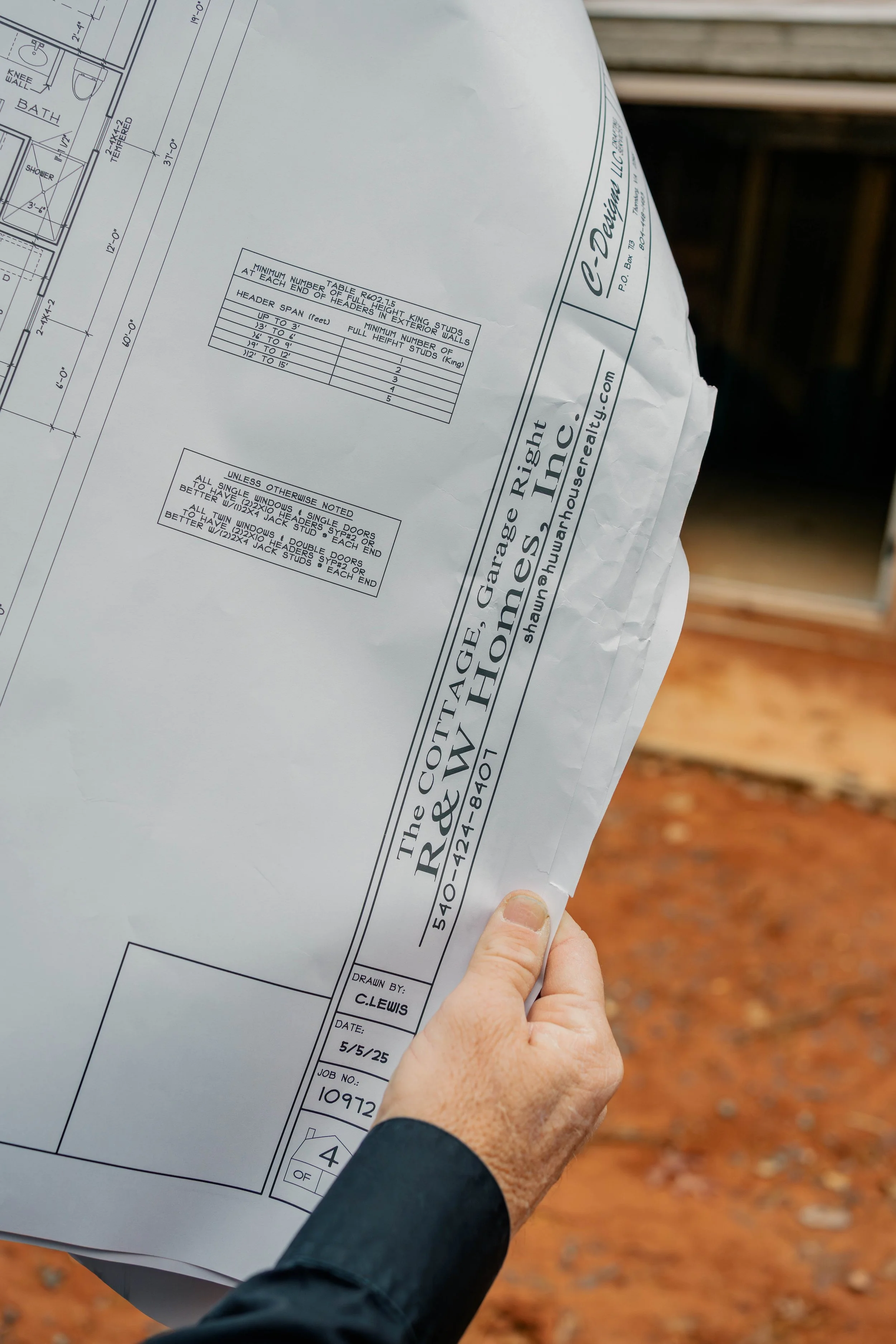 Quality home construction by R&W Homes in Central Virginia