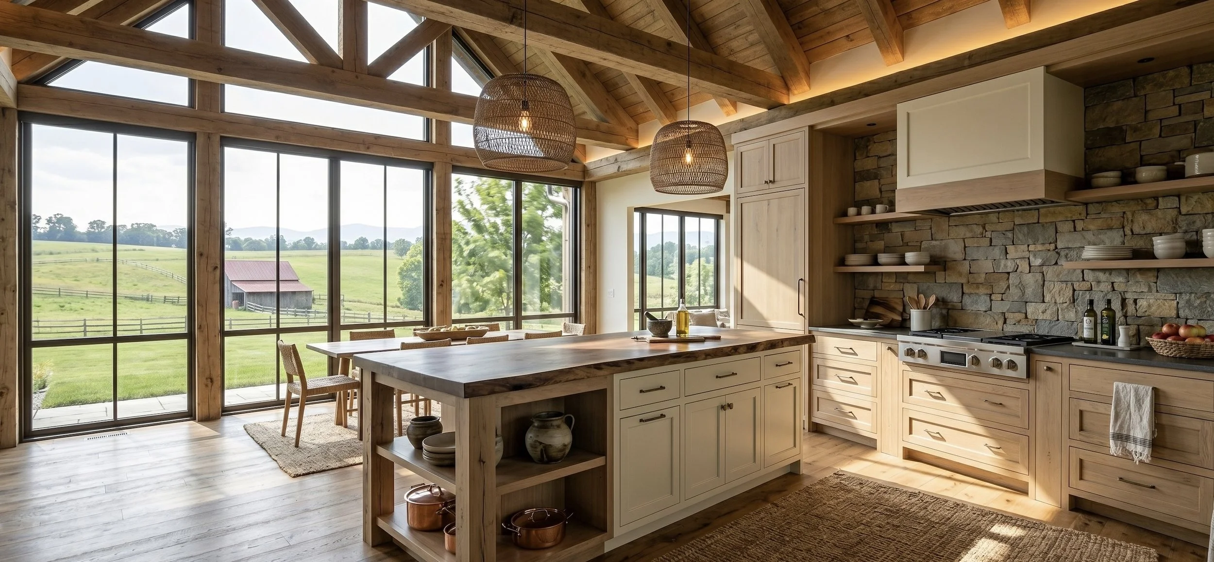 Our custom kitchen , for the culpeper build