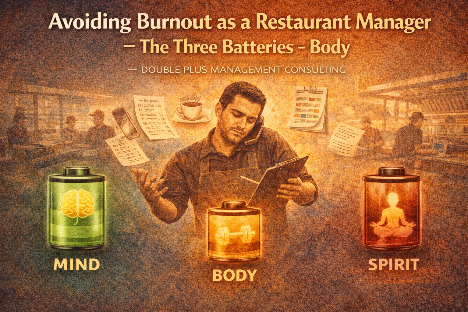 Avoiding Burnout as a Restaurant Manager - The Three Batteries - Body