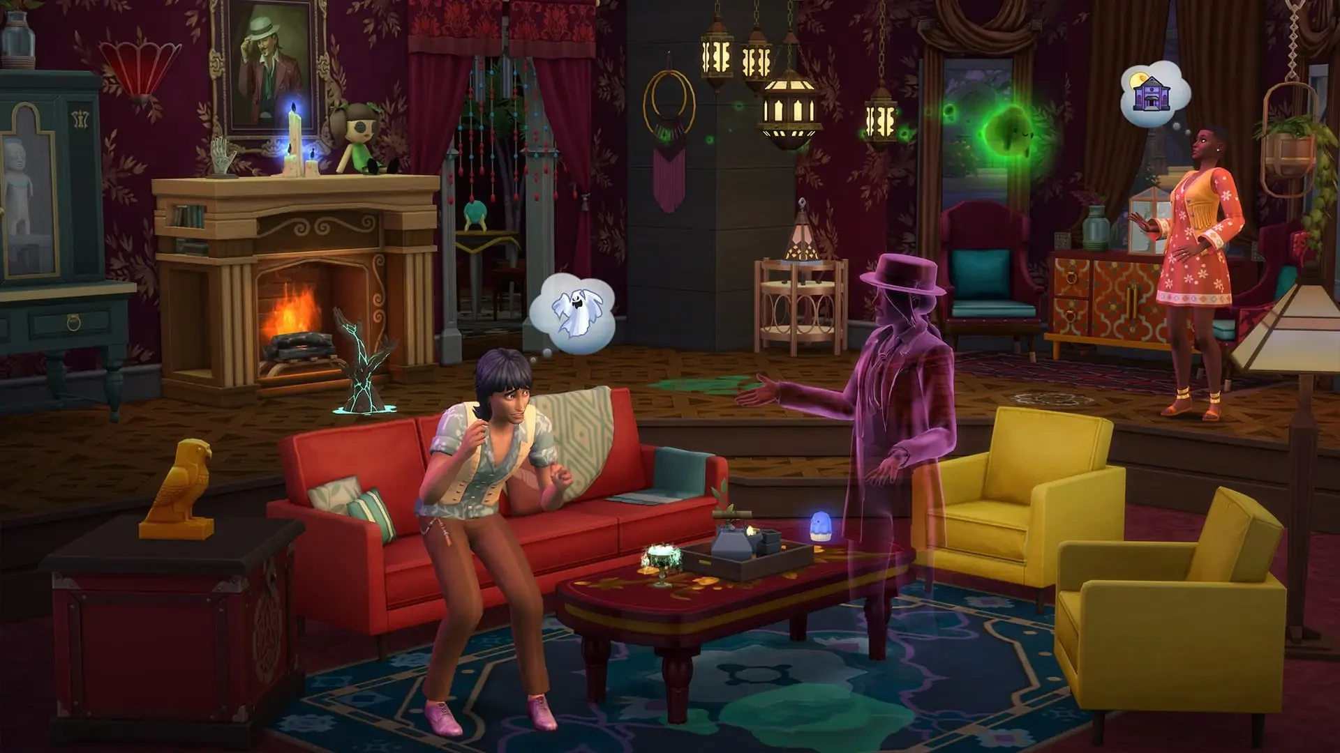 The Sims 4 Halloween Challenge: Everyone in This House Is Lying