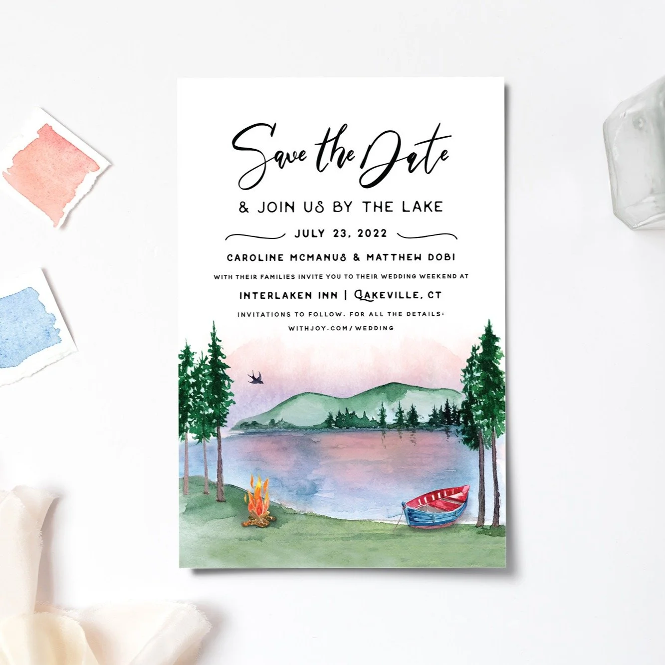 Hello from Frolic &amp; Fern, providing bespoke wedding stationery for the whimsical at heart

#frolicandfern #fineartstationery #luxurystationery #lakesidewedding #weddinginvitations #naturewedding #bespokedesign #interlakeninn #mountainwedding