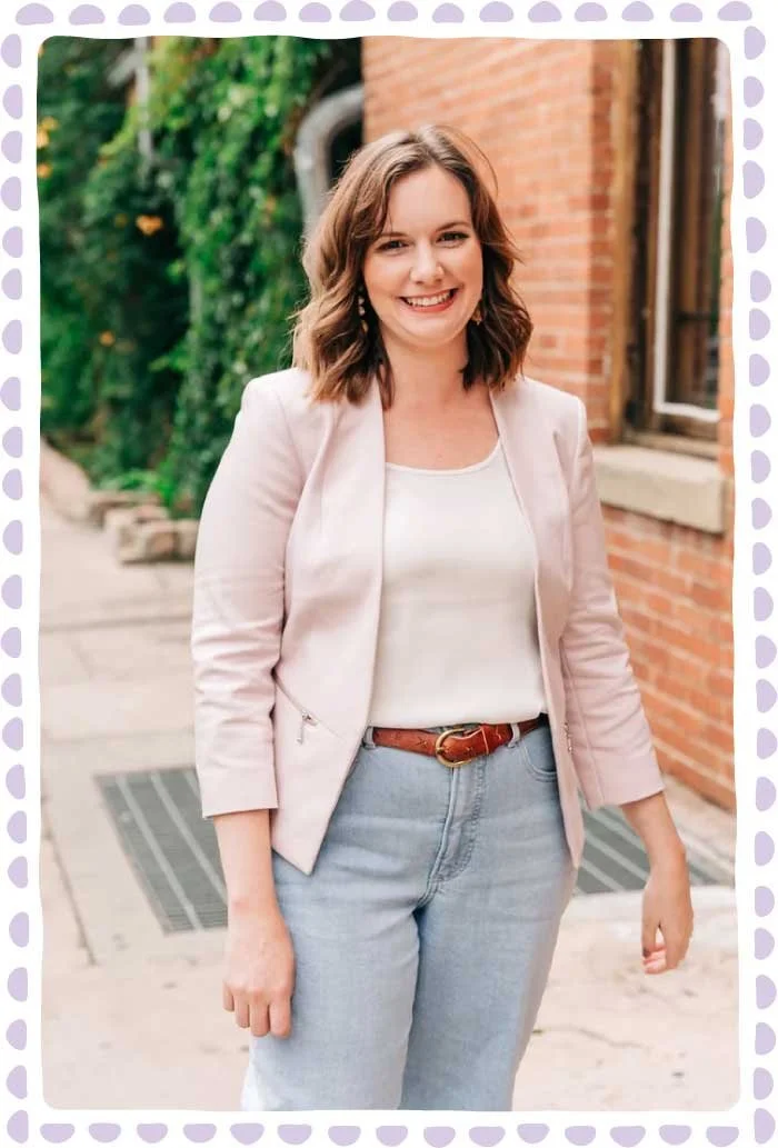 Rachel Justice, senior art director and owner of Frolic and Fern Stationery