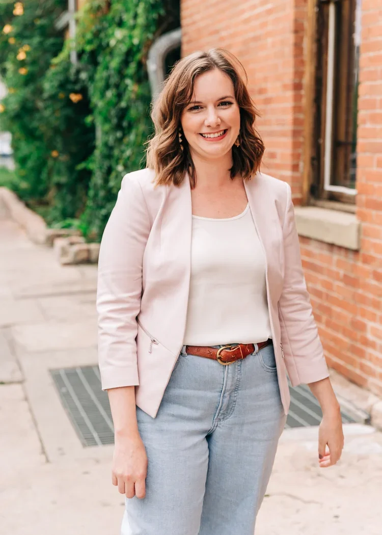 Rachel Justice, senior art director and owner of Frolic and Fern Stationery