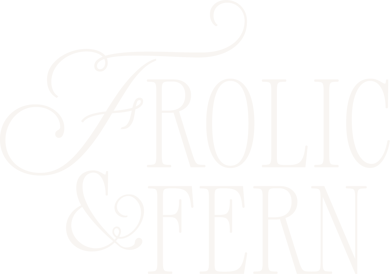 Frolic and Fern Stationery
