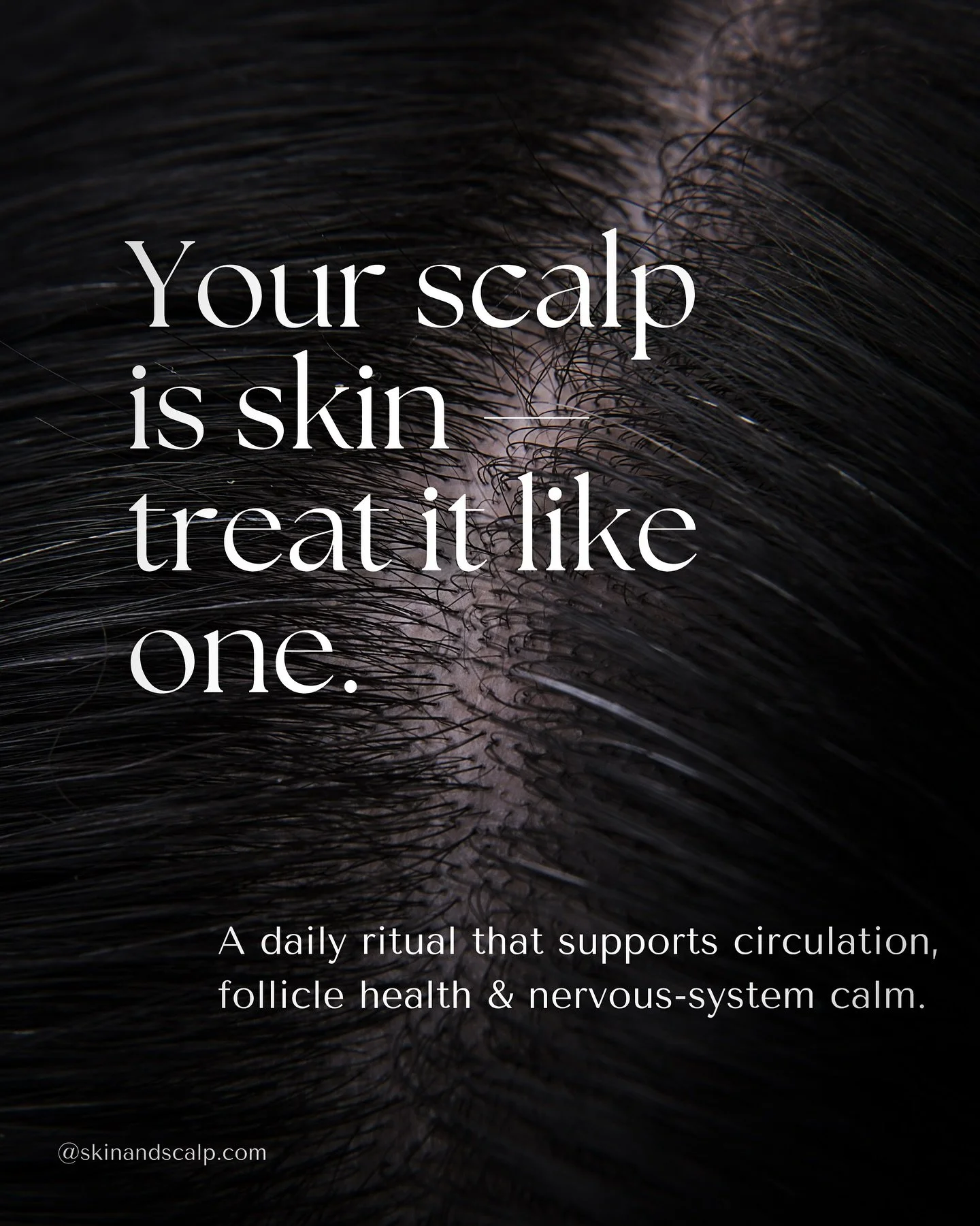Scalp massage boosts blood circulation, helping deliver oxygen and nutrients to the hair follicles. It relieves tension, reduces buildup, supports healthier hair growth, and promotes deep relaxation for both scalp and mind ✨ @skinandscalp.co  #scalph