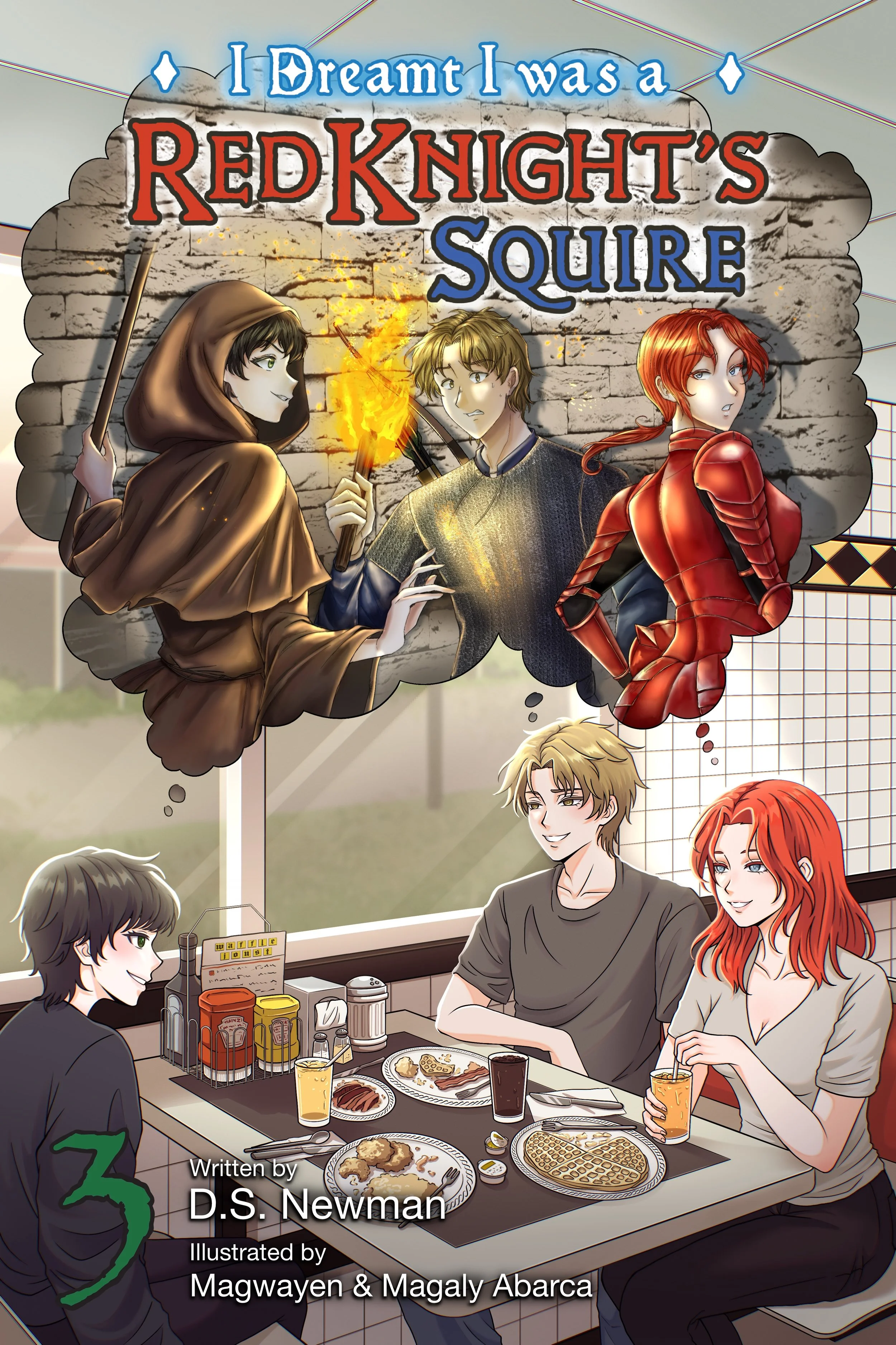 Signed Paperback Copy of I Dreamt I was a Red Knight's Squire Volume 3