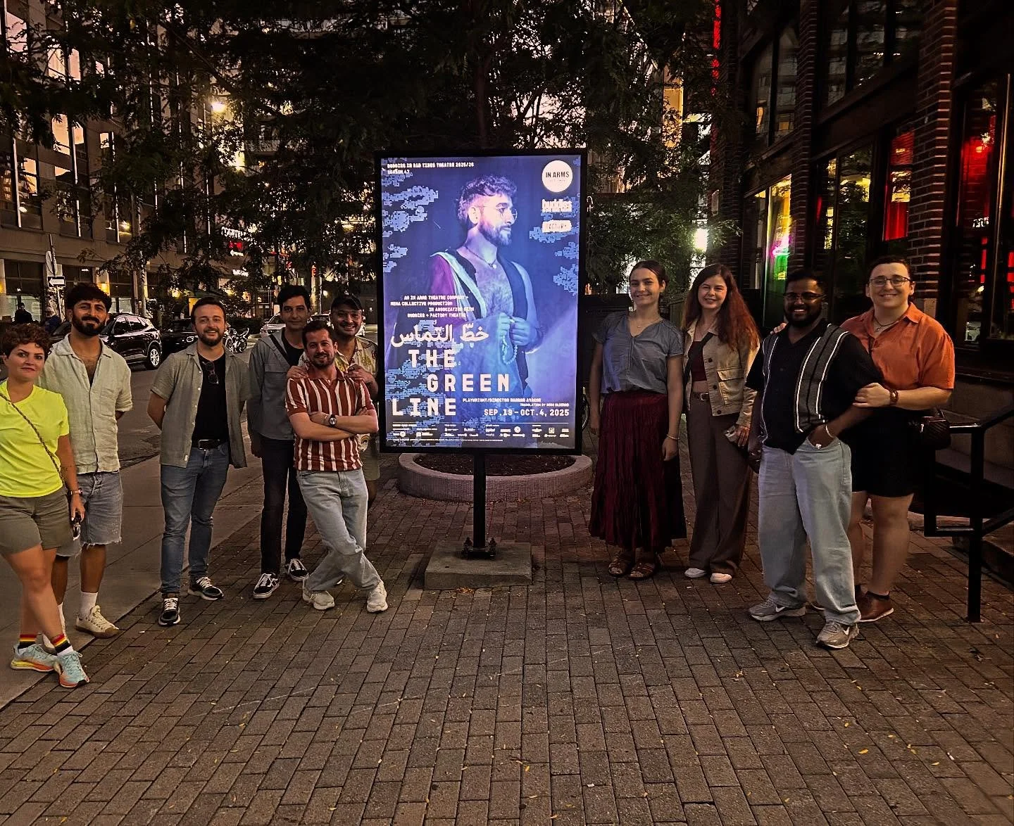 What an amazing play. All of us left with full of emotions, gratitude and awe as many stories of queerness, diaspora, violence, sapphic love have been unfolded in our vision and hearts. 

Please go to this masterpiece before it ends its season. @budd