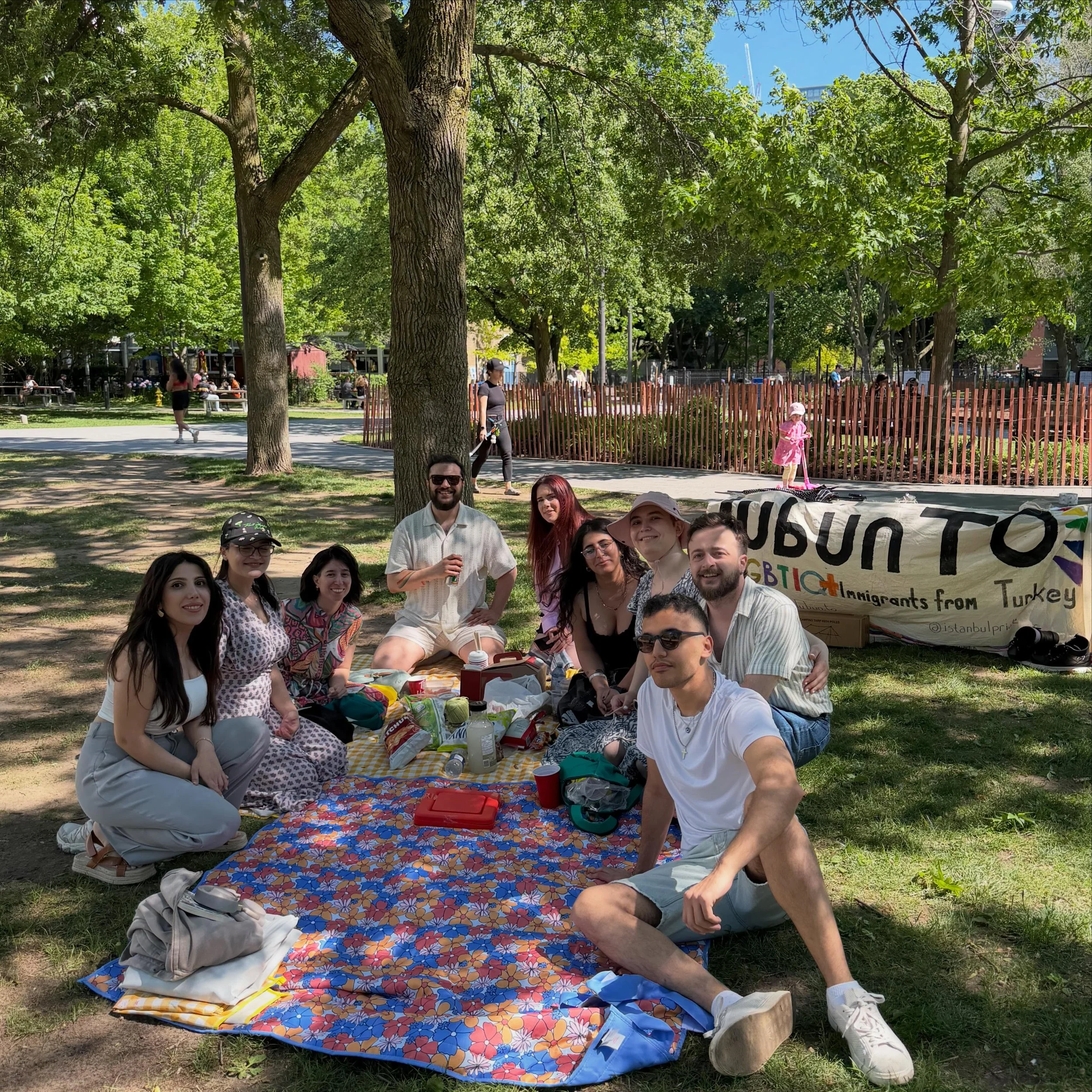 Thank you everyone for showing up to our picnic today ❤️ Pride continues with LubunTO. Check our events on our bio.