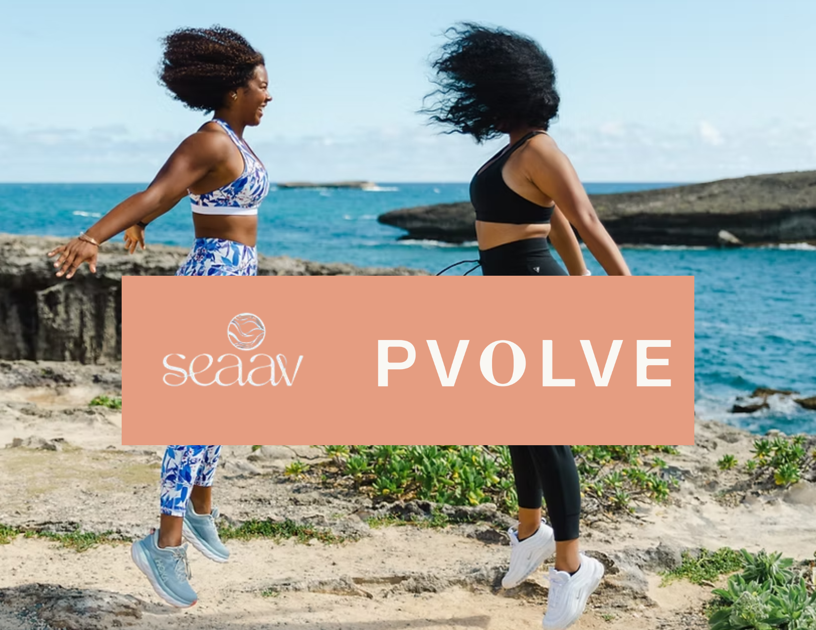 Pvolve moves in Seaav outfit