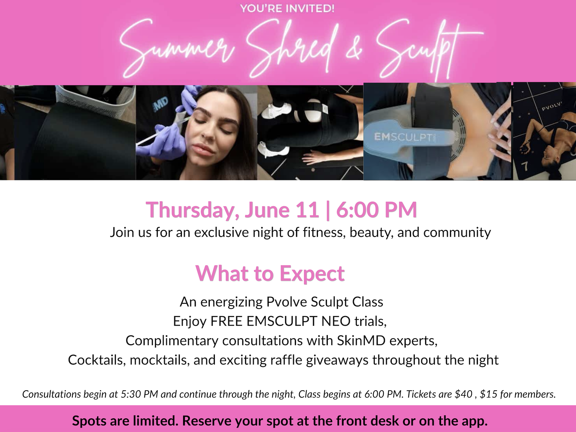 Summer shred and sculpt