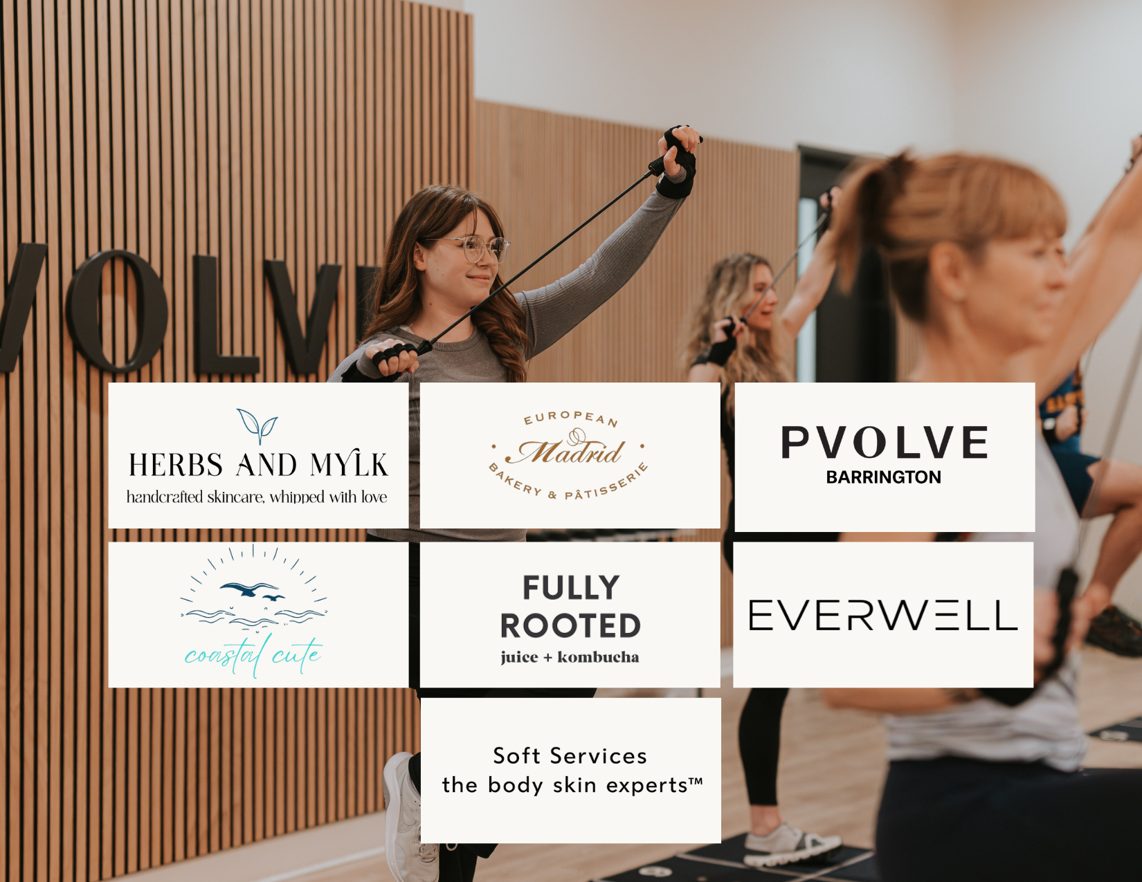 wellness event and fitness class social