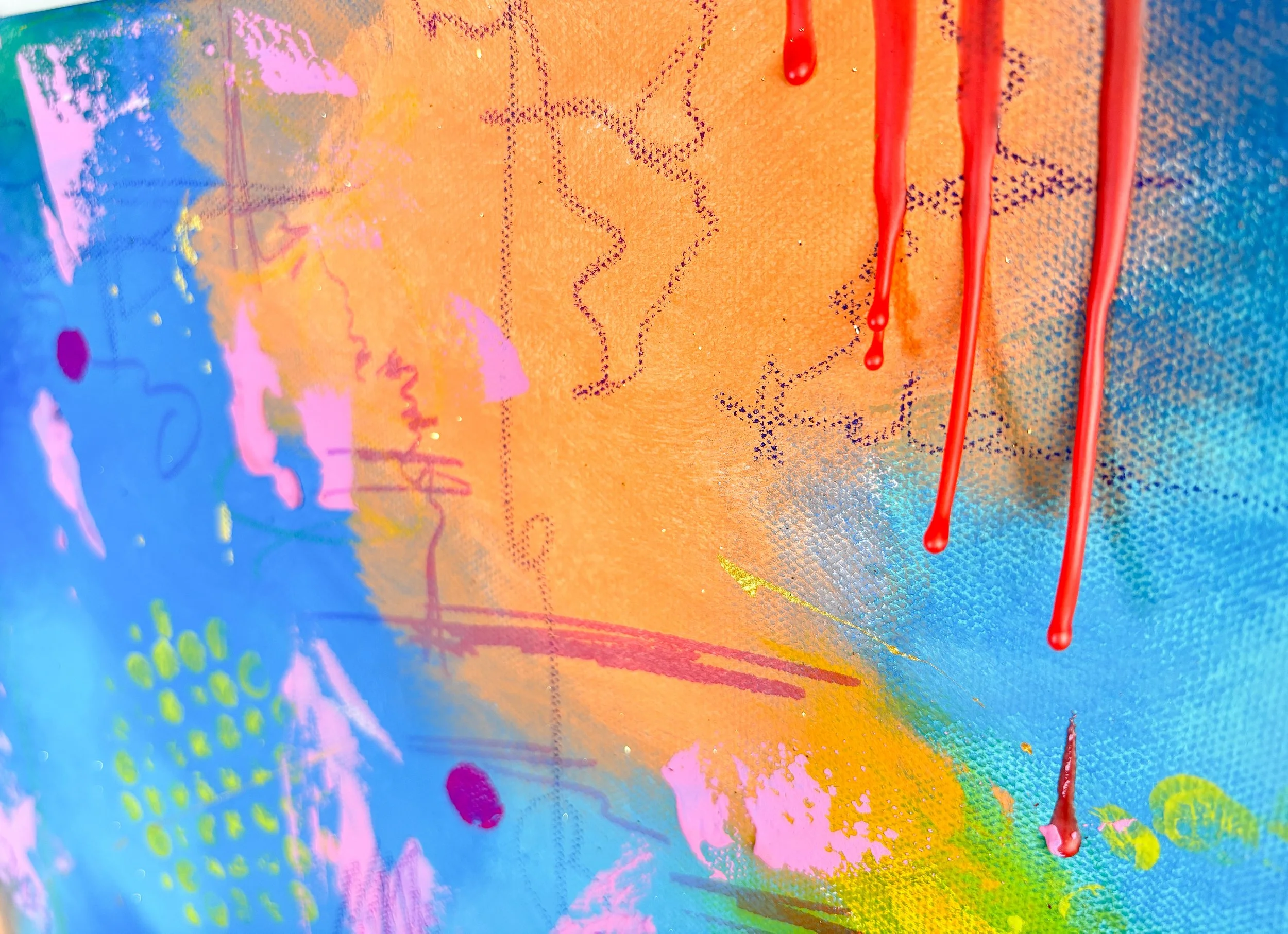 "Map Of An Artist's Heart" closeup