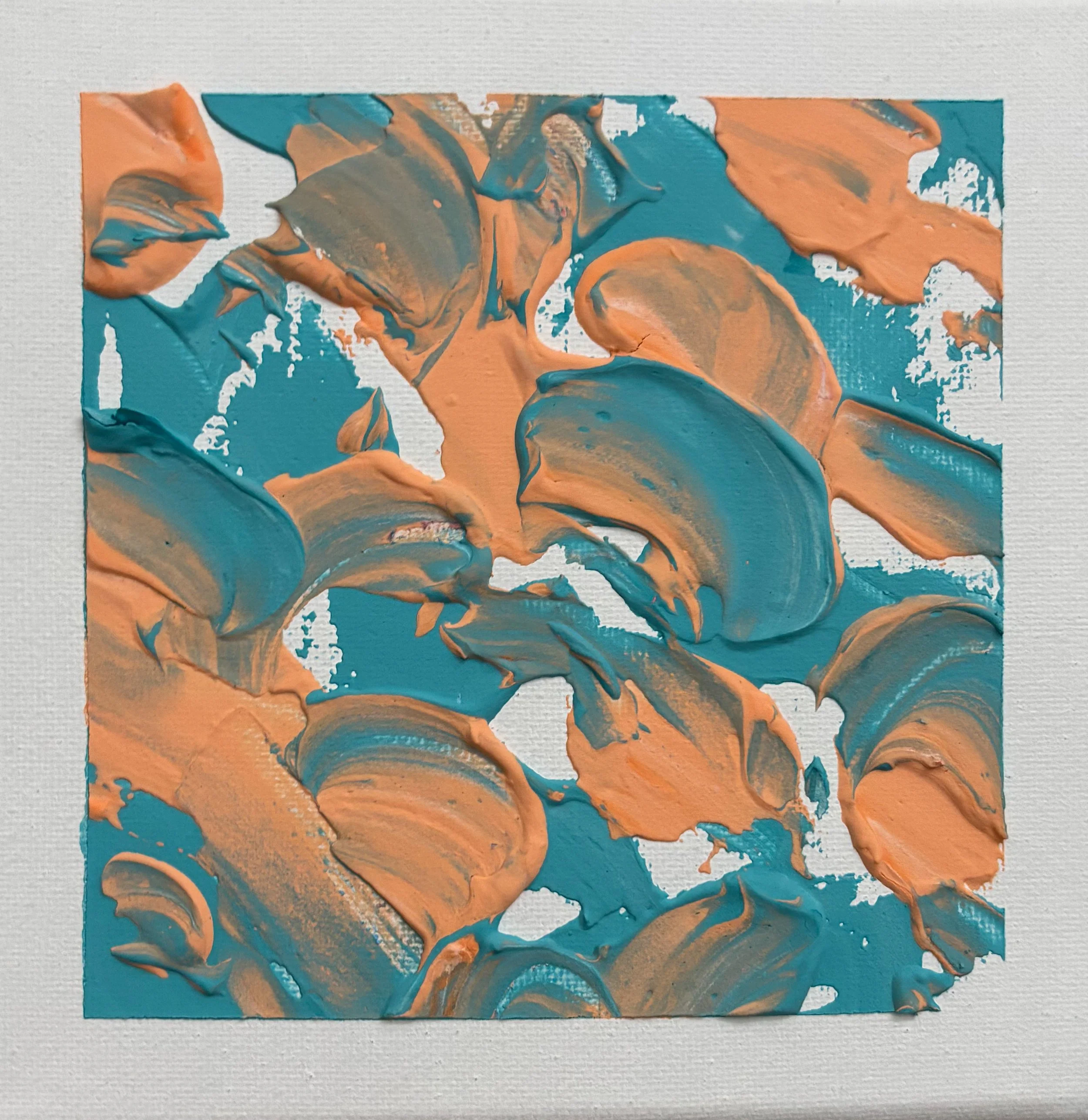 "Peach Waves"

Texture paste and acrylic paint on canvas