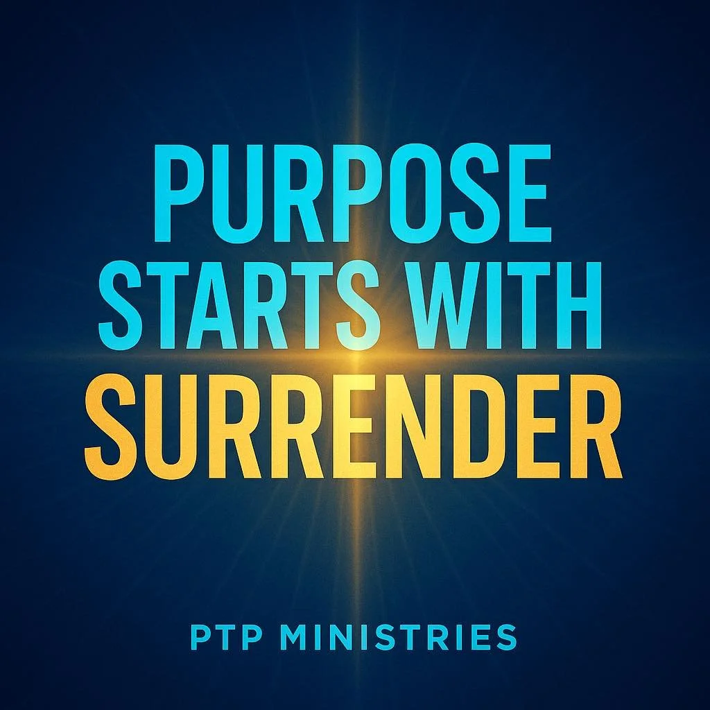 Purpose Starts With Surrender

Before God shows you what&rsquo;s next, He often asks for the thing you&rsquo;re still holding onto.
This week, let&rsquo;s surrender our plans, our fears, and our timelines back to Him.

When you release control, God r