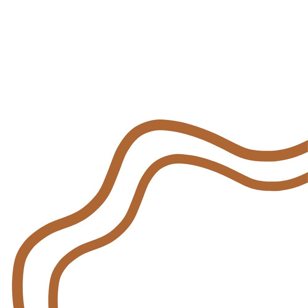 Decorative illustration of wavy lines.