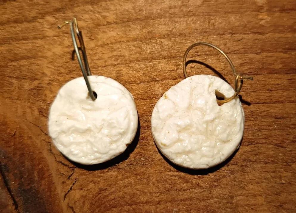 Boucles d'oreilles émaillées