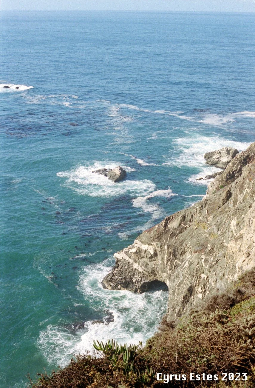 Big Sur, California. Olympus OM-1, Kodak Portra 400 35mm film.