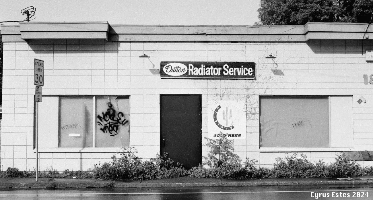 Santa Rosa, California. Olympus OM-10, Adox 50 35mm film.