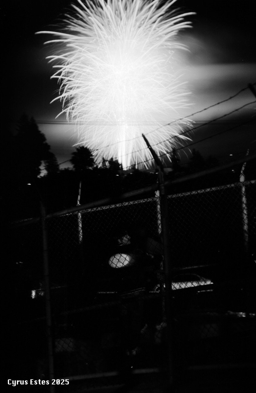 Independence Day 2025. Kodak Brownie Hawkeye, Flic Film Ortho 100 620 film.