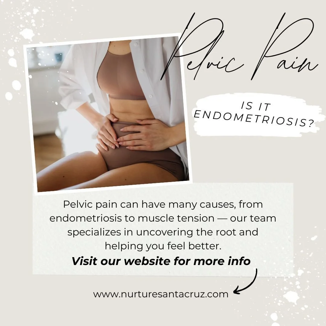 Pelvic pain can come from many sources &mdash; endometriosis, hormonal imbalance, or pelvic floor dysfunction &mdash; but it always deserves attention.
At Nurture, we take a holistic approach to diagnosis and care, helping women move from frustration