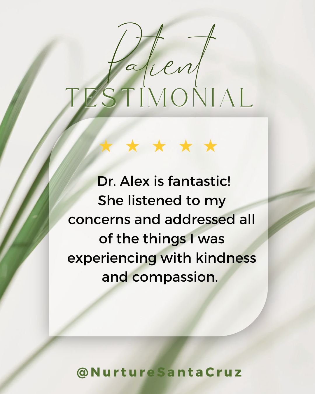 🌿 Healing starts with feeling heard.

We love hearing stories like this from our patients who have worked with Dr. Alex Beaudoin, our pelvic floor physical therapist.
Her compassionate, evidence-based approach helps women feel seen, understood, and 