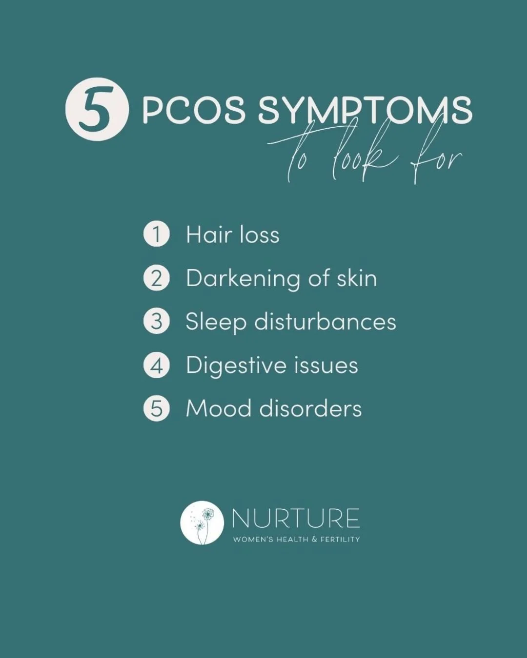 PCOS isn&rsquo;t just about irregular periods&mdash;it can also cause unexpected symptoms like hair thinning, mood swings, dark skin patches (acanthosis nigricans), and trouble sleeping. These lesser-known signs are linked to hormone imbalances and i