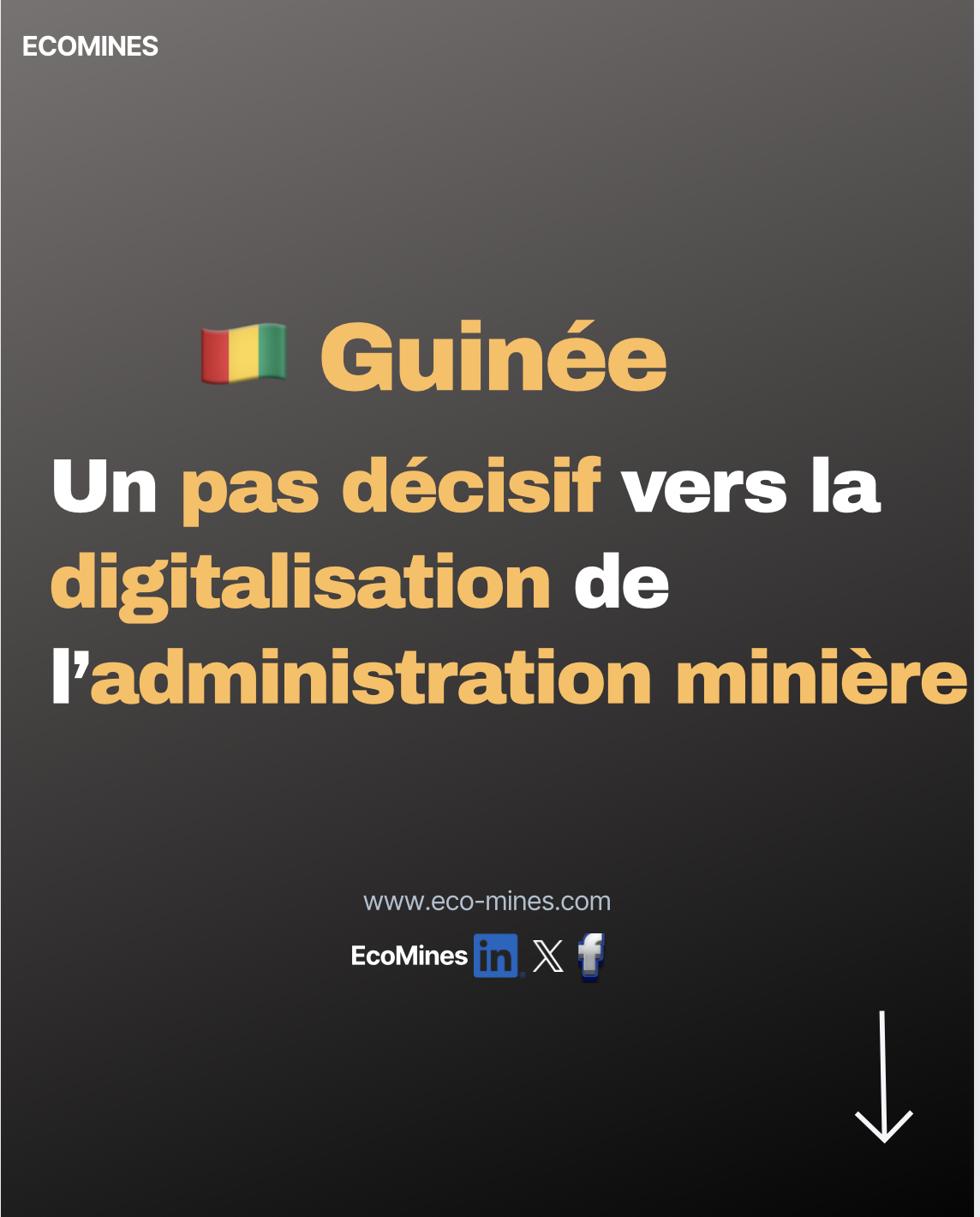 🇬🇳 Guinée : La digitalisation du secteur minier, un tournant stratégique pour la gouvernance des ressources naturelles