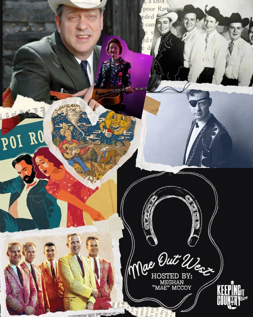 Tonight. 7PM (PST) 10pm ( CST.) 
Mae Out West goes live. Bob Wills music &amp; California legends you need to hear.
Listen on: KeepingItCountryLive.com 
Visit  maeoutwest.com  Request|Message Line

@guitsteel 
@carolynmartinmusic @aaronburnhammusic @