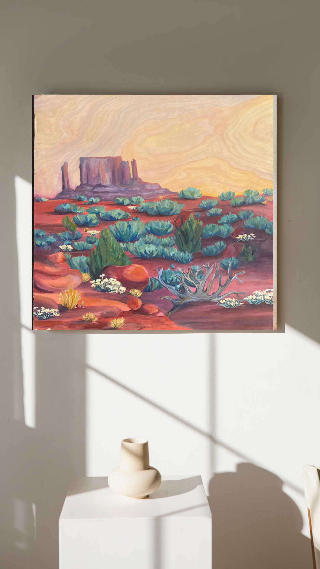Golden Hour at Onion Creek-Ancestral Nuchu and Diné  Lands