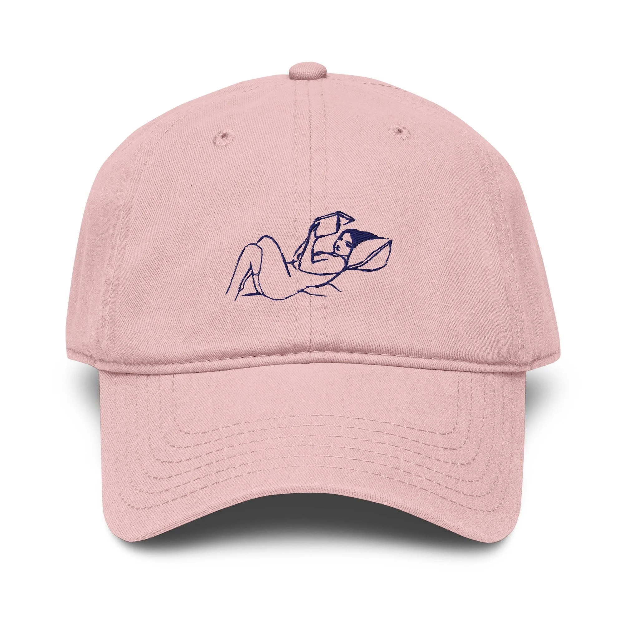 Garment washed baseball cap
