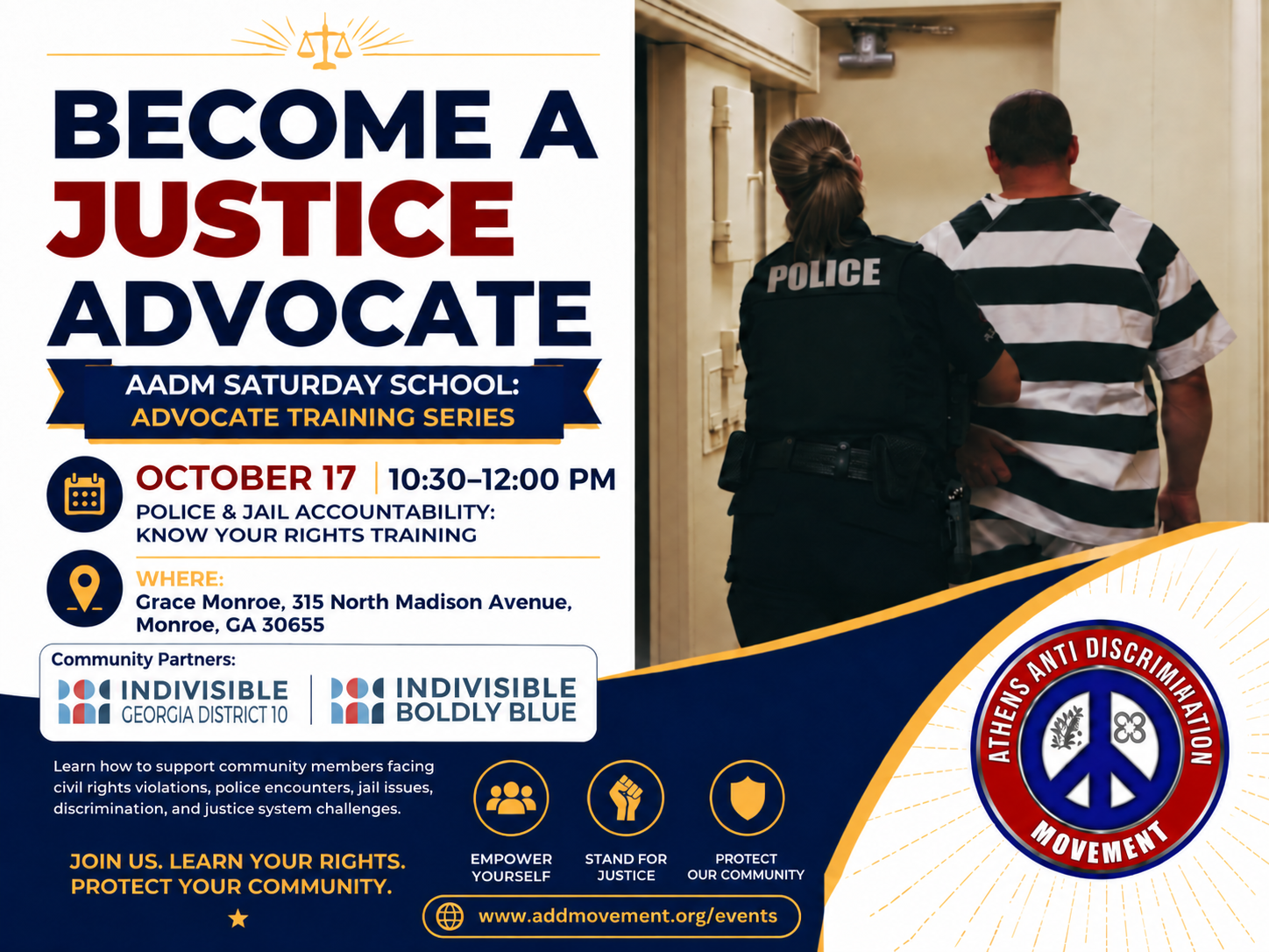 Police and Jail Accountability Advocates Training Session 2