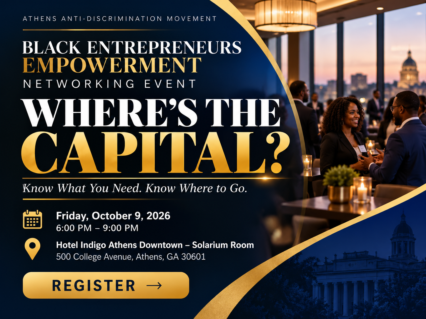 Black Entrepreneurs Empowerment Networking Event: Where’s the Capital?