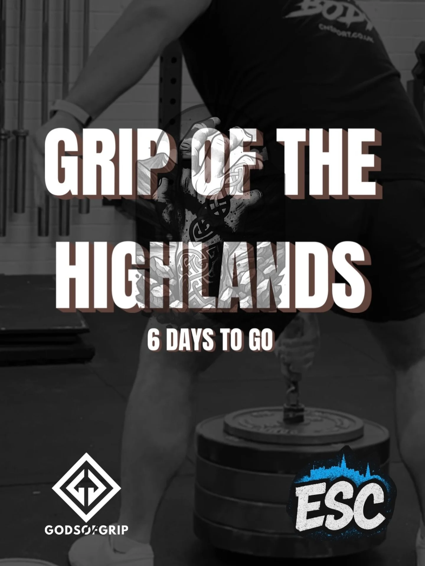 6 DAYS TO GO! 

Very excited to be hosting our first comp in ESC, and the first ever Scottish sanctioned @godsofgrip comp! 

Come watch some big lifts and some possible records get broken! 

📆 Sun 14th December 
⏰ 10am 
📍 151 London Road Edinburgh,