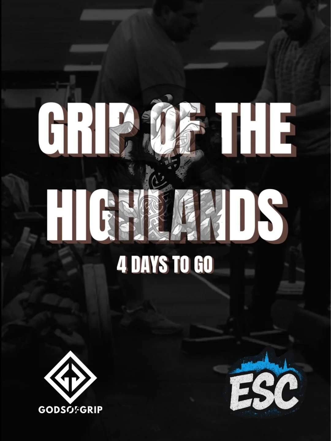 4 DAYS TO GO! 

Grip of the Highlands comp 
AND 
Our official ESC launch event! 

📆 Sun 14th Dec 
⏰ 10am 
📍 151 London Road, Edinburgh, EH7 6AE
🎟️ free for spectators