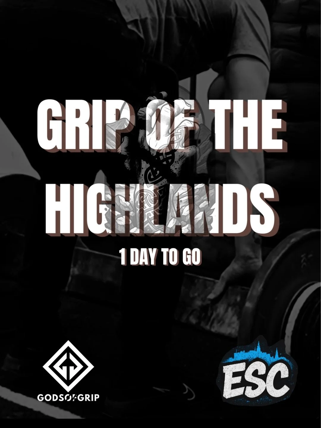 1 DAY TO GO! 
Tomorrow is the day! 

Grip of the Highlands comp 🤚🏻
&amp;
Edinburgh Strength Collective open day 💪🏻 

📆 Sunday 14th December 
⏰ 10am start 
📍 Basement level, 151 London Road, Edinburgh, EH7 6AE
🎟️ free to spectate - come on down