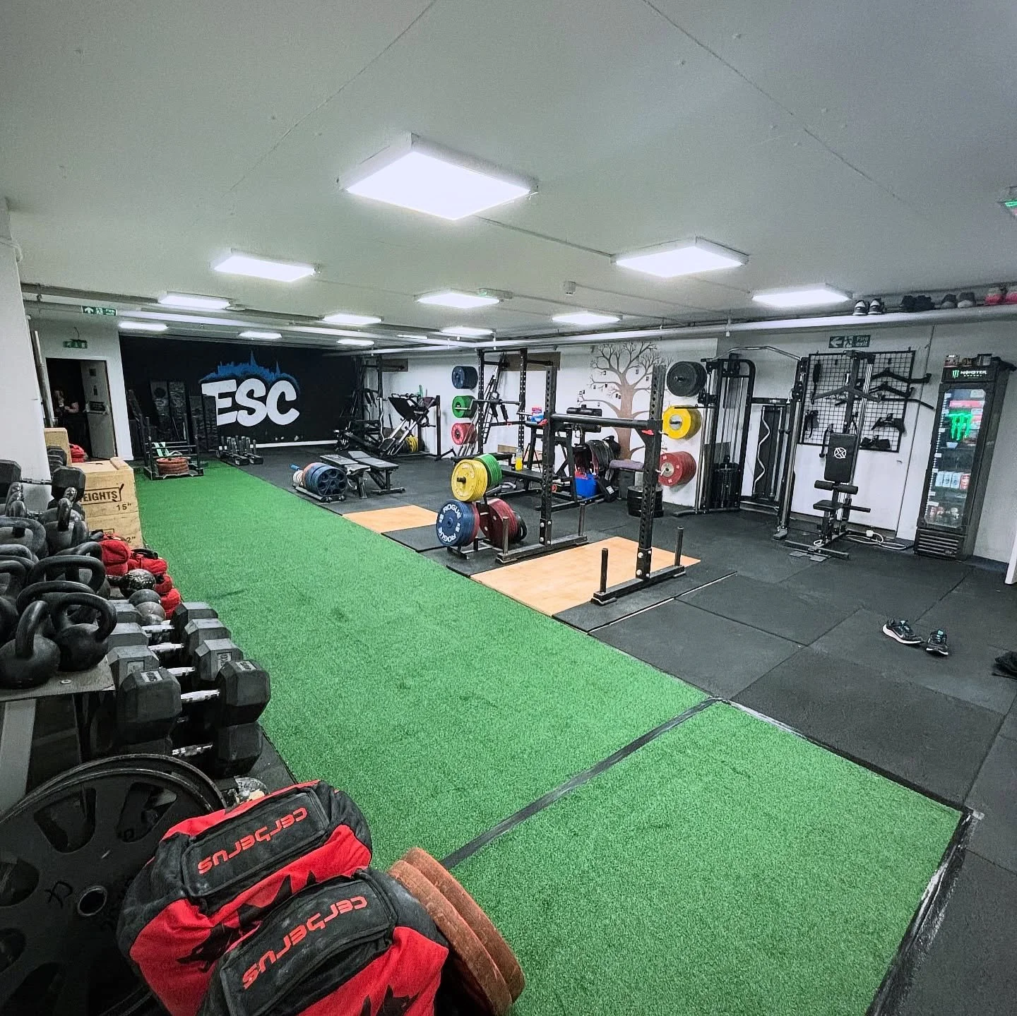 What a weekend for team ESC! 
We&rsquo;ve been working hard on some big gym repairs and upgrades! 
We now have shiny new astro, a new deadlift platform and a new loading platform! 

Thanks for everyone&rsquo;s patience this weekend. We are now back o