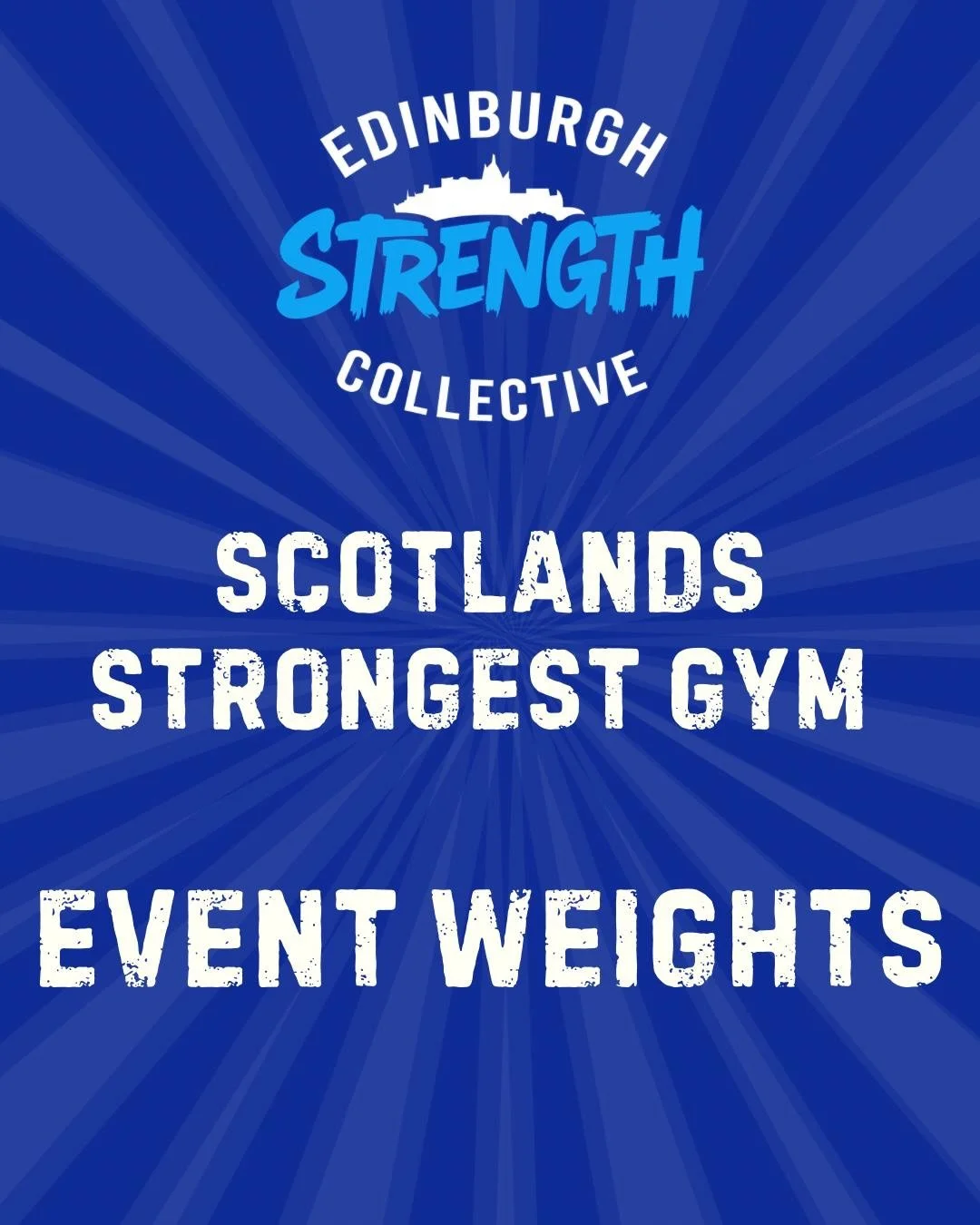 Scotlands Strongest Gym event weights! 

We know people were worried about signing up in case they were the &lsquo;weak link&rsquo; in their team. But we want this to be a fun comp for everyone with tactics coming into play more than strength. 

Team