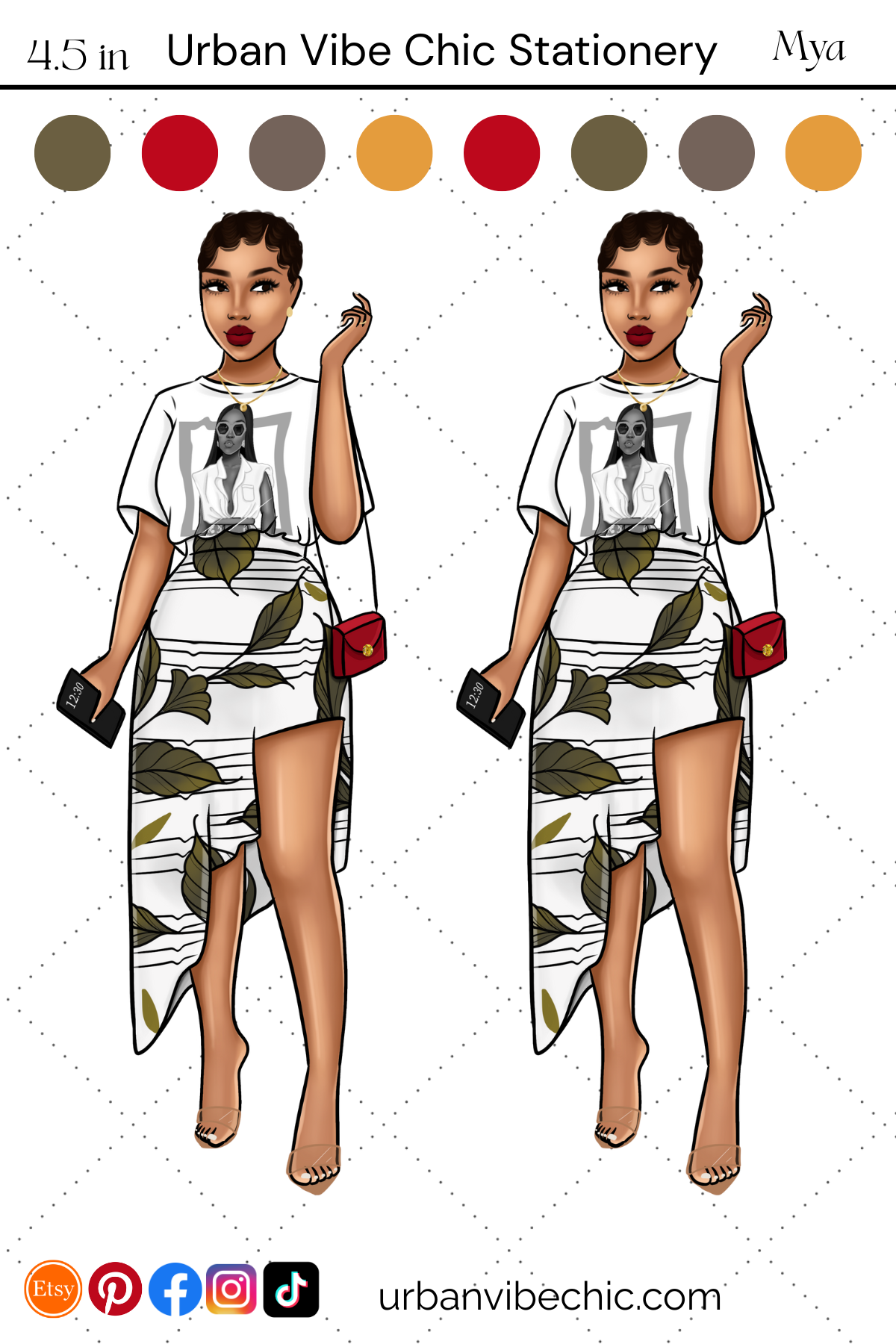 Ready to Ship | Black Girl Planner Stickers | Fast Ship -Matte