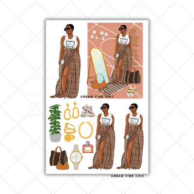 Black Girl Stickers | $3 Tuesdays | Planner Stickers