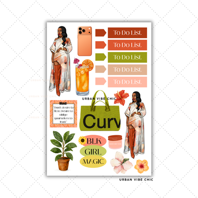 Black Girl Stickers | $3 Tuesdays | Planner Stickers