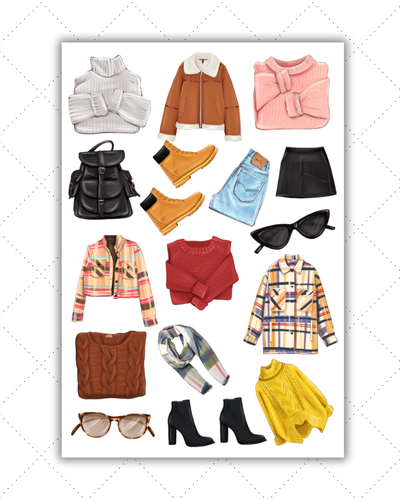 Ready to Ship | Black Girl Planner Stickers | Fast Ship - Matte