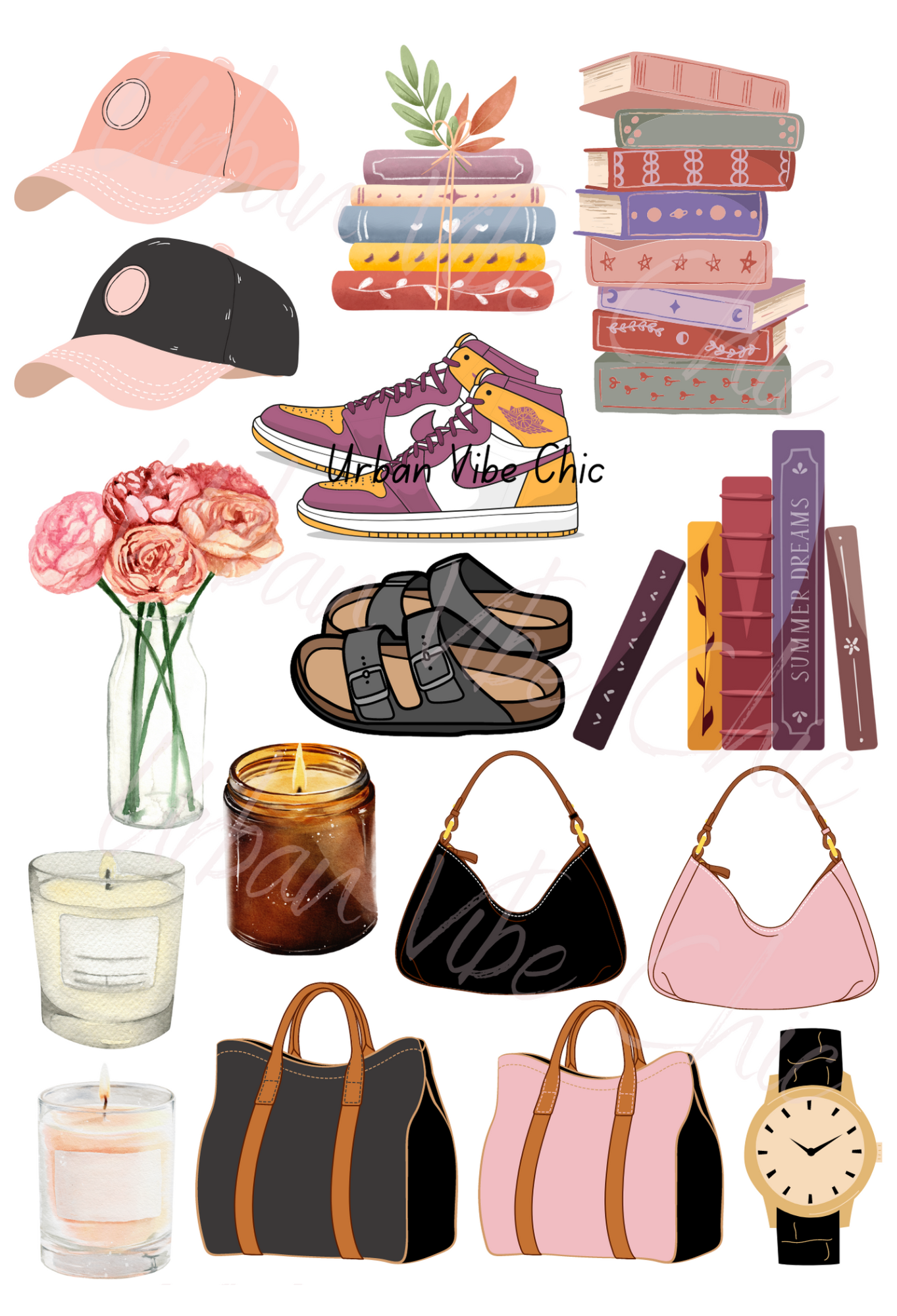 Ready to Ship | Black Girl Planner Stickers | Fast Ship - Matte