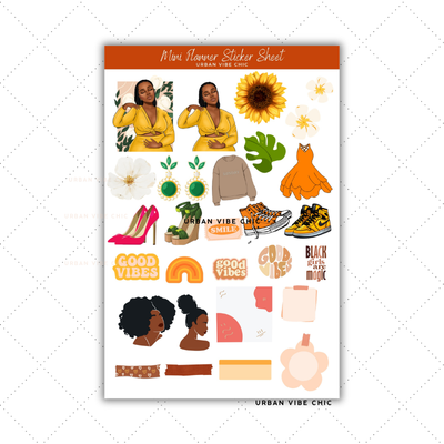 Black Girl Stickers | $3 Tuesdays | Planner Stickers